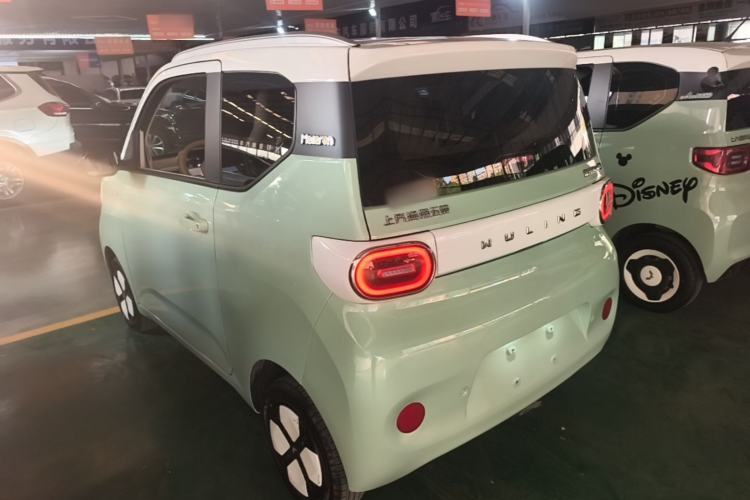Used Wuling Hongguang MINIEV 2024 3rd Generation 215km Advanced Version Rear Left 45 Deg
