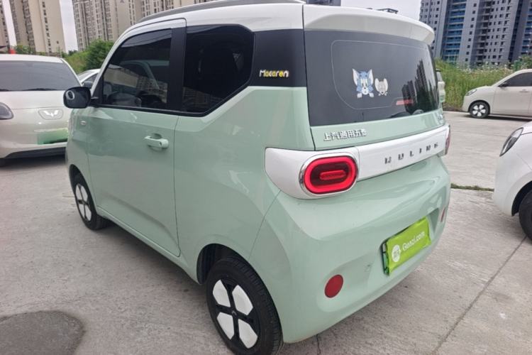 Used Wuling Hongguang MINIEV 2024 3rd Generation 215km Advanced Version Rear Left 45 Deg