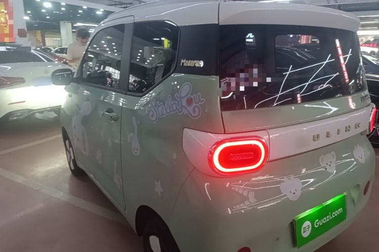 Used Wuling Hongguang MINIEV 2024 3rd Generation 215km Advanced Version Rear Left 45 Deg