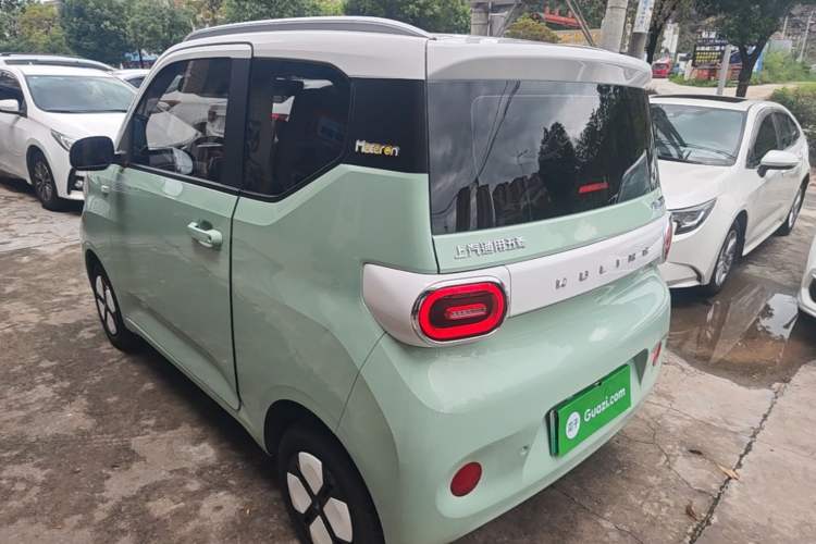 Used Wuling Hongguang MINIEV 2024 3rd Generation 215km Advanced Version Rear Left 45 Deg