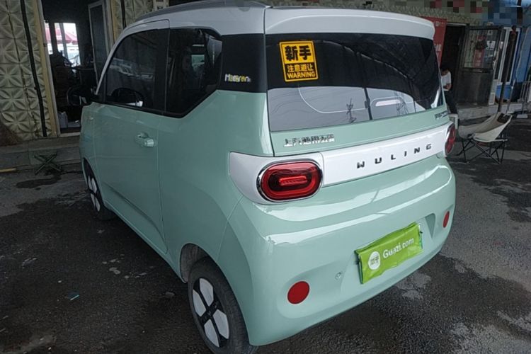 Used Wuling Hongguang MINIEV 2024 3rd Generation 215km Advanced Version Rear Left 45 Deg