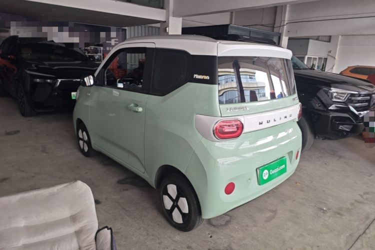 Used Wuling Hongguang MINIEV 2024 3rd Generation 215km Advanced Version Rear Left 45 Deg