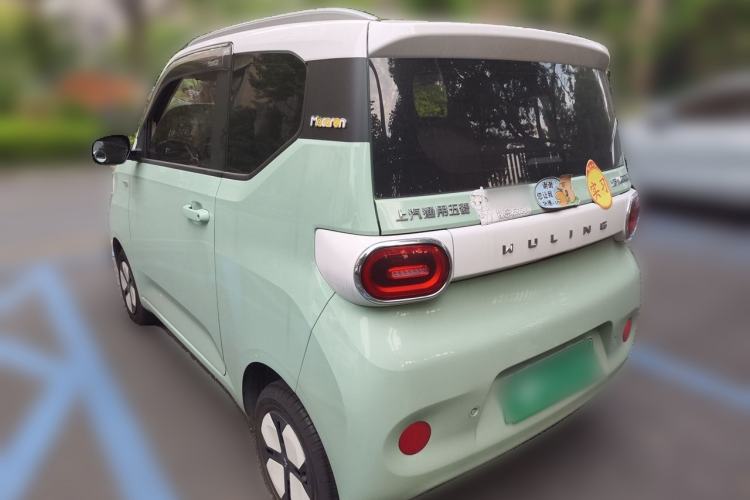 Used Wuling Hongguang MINIEV 2024 3rd Generation 215km Advanced Version Rear Left 45 Deg