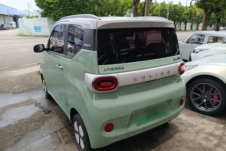 Used Wuling Hongguang MINIEV 2024 3rd Generation 215km Advanced Version Rear Left 45 Deg