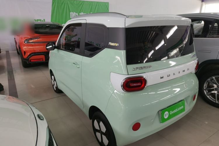 Used Wuling Hongguang MINIEV 2024 3rd Generation 215km Advanced Version Rear Left 45 Deg