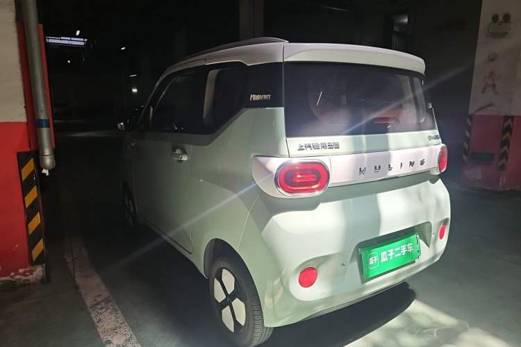 Used Wuling Hongguang MINIEV 2024 3rd Generation 215km Advanced Version Rear Left 45 Deg