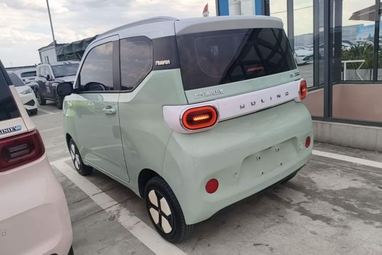 Used Wuling Hongguang MINIEV 2024 3rd Generation 215km Advanced Version Rear Left 45 Deg