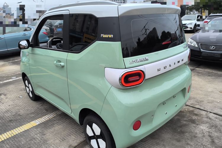 Used Wuling Hongguang MINIEV 2024 3rd Generation 215km Advanced Version Rear Left 45 Deg