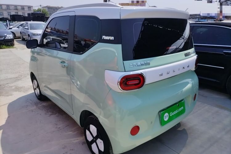 Used Wuling Hongguang MINIEV 2024 3rd Generation 215km Advanced Version Rear Left 45 Deg