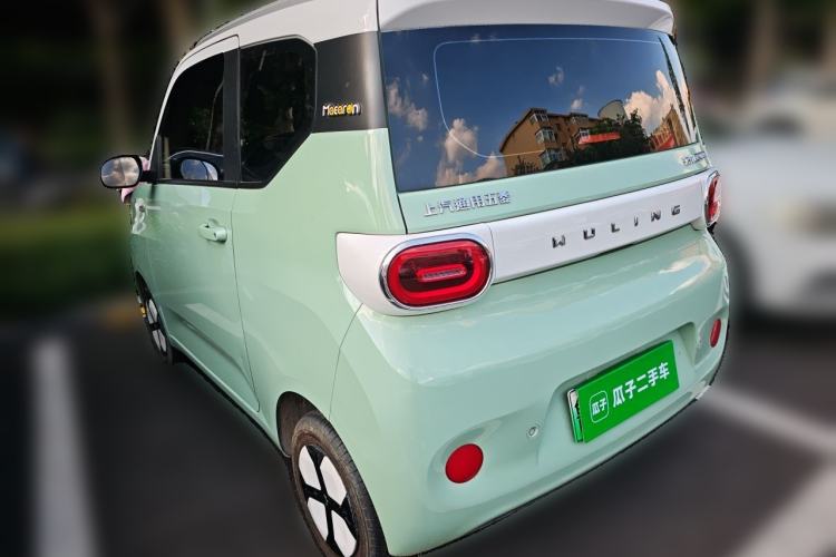 Used Wuling Hongguang MINIEV 2024 3rd Generation 215km Advanced Version Rear Left 45 Deg