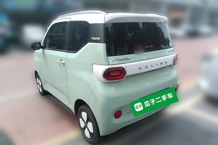 Used Wuling Hongguang MINIEV 2024 3rd Generation 215km Advanced Version Rear Left 45 Deg