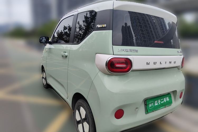 Used Wuling Hongguang MINIEV 2024 3rd Generation 215km Advanced Version Rear Left 45 Deg