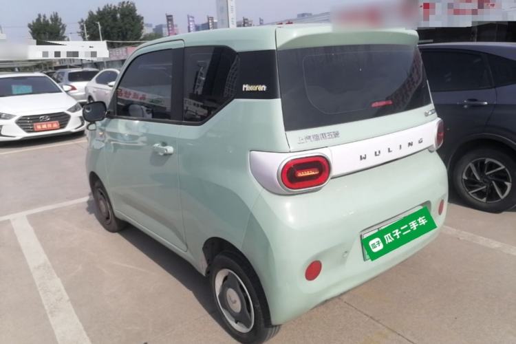 Used Wuling Hongguang MINIEV 2024 3rd Generation 215km Youth Edition Rear Left 45 Deg