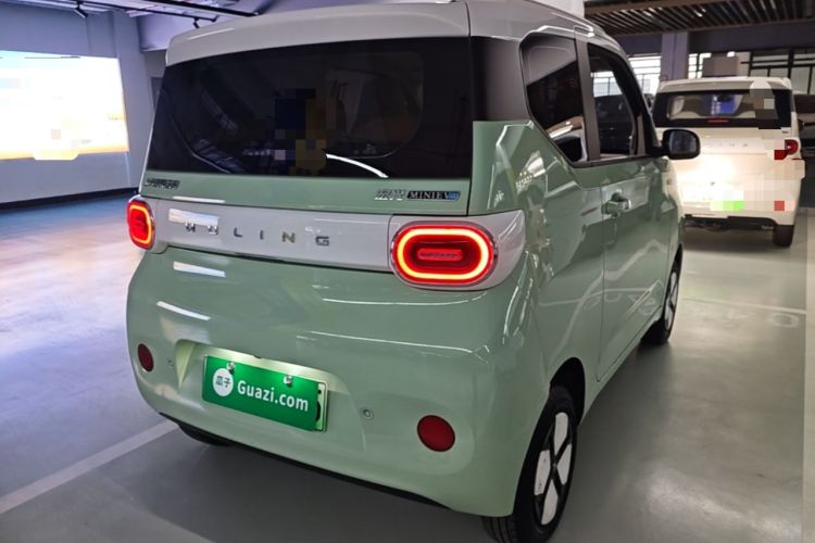 Used Wuling Hongguang MINIEV 2024 3rd Generation 215km Advanced Version Rear Right 45 Deg