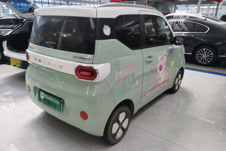 Used Wuling Hongguang MINIEV 2024 3rd Generation 215km Advanced Version Rear Right 45 Deg