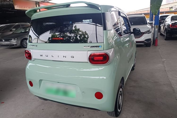 Used Wuling Hongguang MINIEV 2024 3rd Generation 215km Youth Edition Rear Right 45 Deg