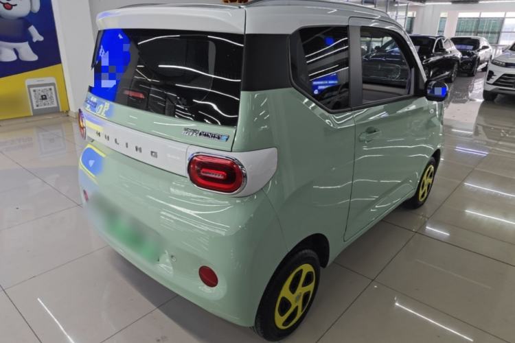 Used Wuling Hongguang MINIEV 2024 3rd Generation 215km Advanced Version Rear Right 45 Deg