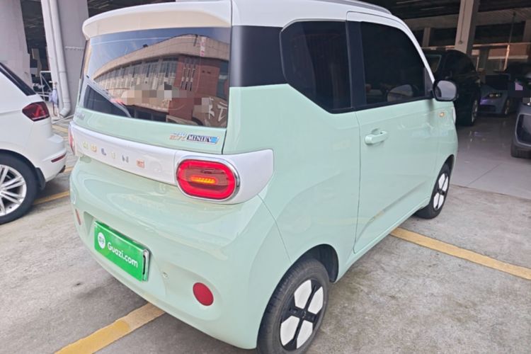 Used Wuling Hongguang MINIEV 2024 3rd Generation 215km Advanced Version Rear Right 45 Deg