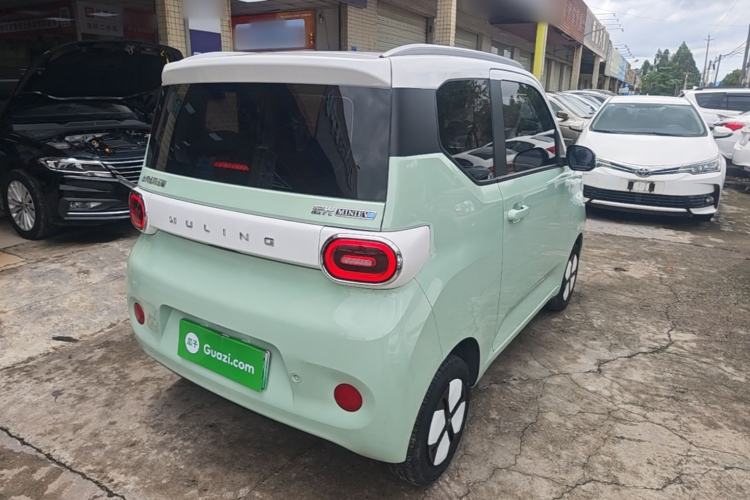 Used Wuling Hongguang MINIEV 2024 3rd Generation 215km Advanced Version Rear Right 45 Deg