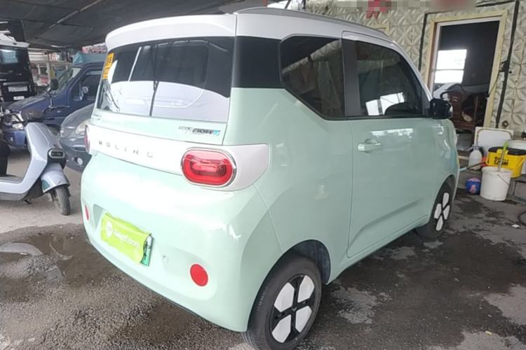 Used Wuling Hongguang MINIEV 2024 3rd Generation 215km Advanced Version Rear Right 45 Deg