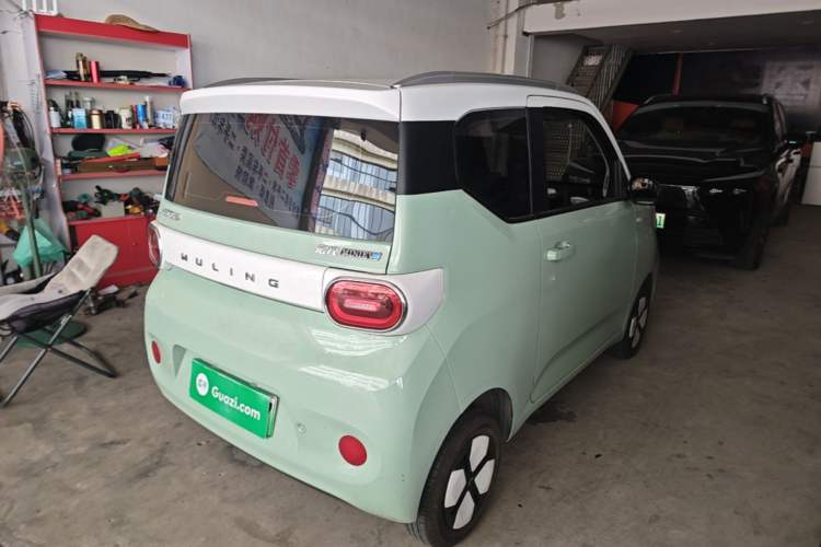Used Wuling Hongguang MINIEV 2024 3rd Generation 215km Advanced Version Rear Right 45 Deg