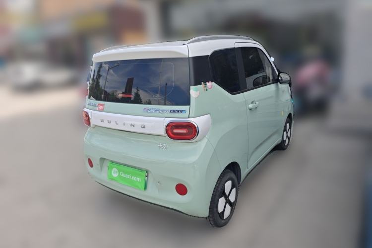 Used Wuling Hongguang MINIEV 2024 3rd Generation 215km Advanced Version Rear Right 45 Deg