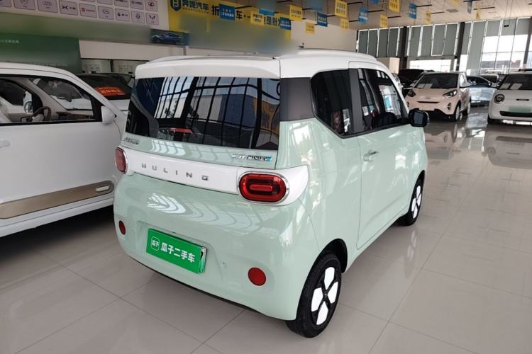 Used Wuling Hongguang MINIEV 2024 3rd Generation 215km Advanced Version Rear Right 45 Deg