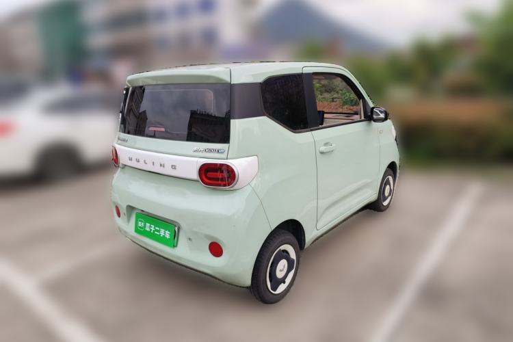 Used Wuling Hongguang MINIEV 2024 3rd Generation 215km Youth Edition Rear Right 45 Deg