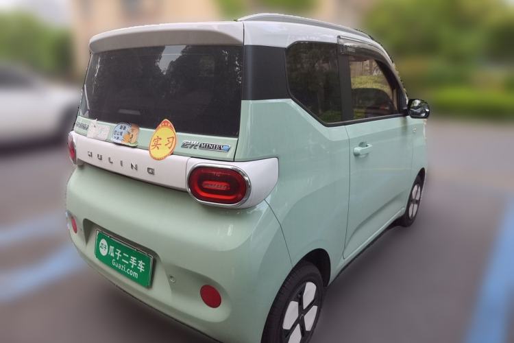 Used Wuling Hongguang MINIEV 2024 3rd Generation 215km Advanced Version Rear Right 45 Deg
