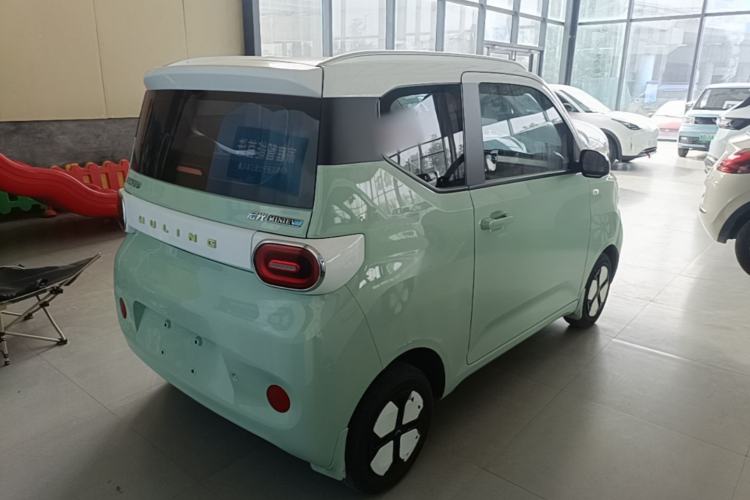 Used Wuling Hongguang MINIEV 2024 3rd Generation 215km Advanced Version Rear Right 45 Deg