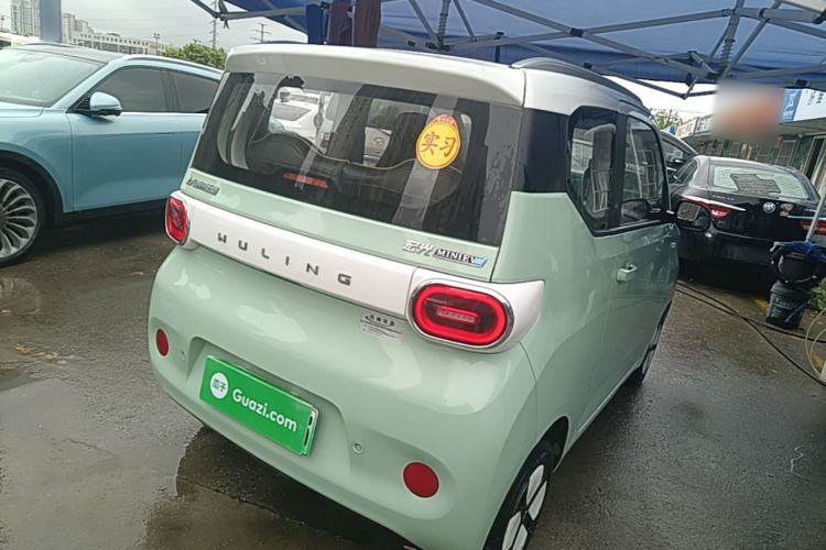 Used Wuling Hongguang MINIEV 2024 3rd Generation 215km Advanced Version Rear Right 45 Deg