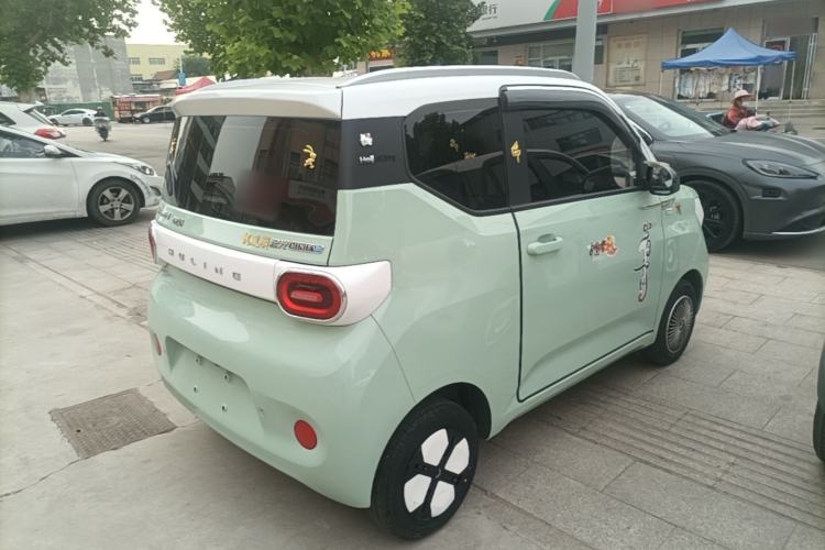 Used Wuling Hongguang MINIEV 2024 3rd Generation 215km Advanced Version Rear Right 45 Deg