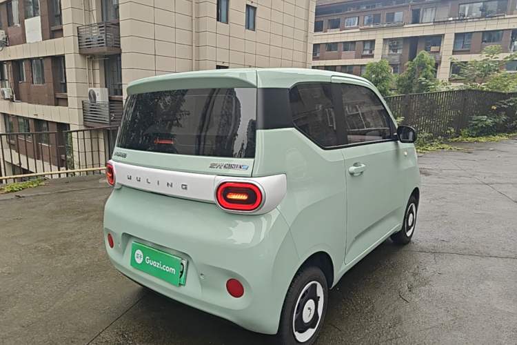Used Wuling Hongguang MINIEV 2024 3rd Generation 215km Youth Edition Rear Right 45 Deg