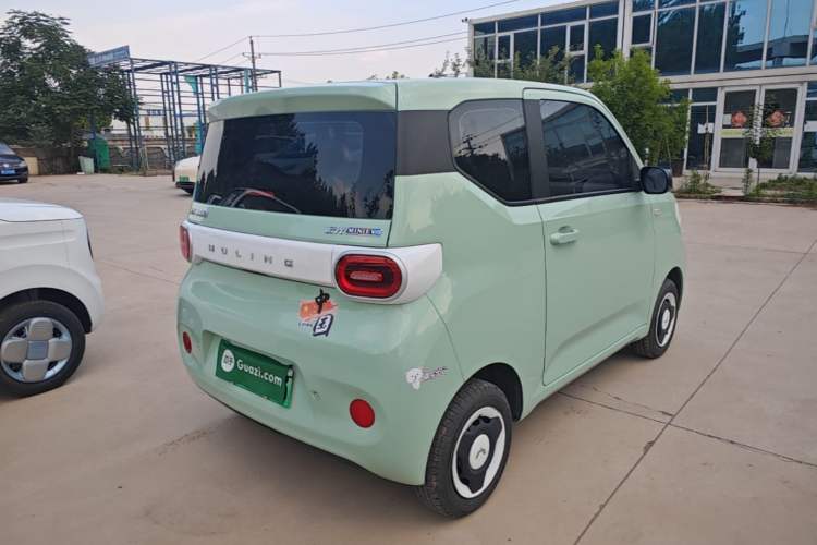 Used Wuling Hongguang MINIEV 2024 3rd Generation 215km Youth Edition Rear Right 45 Deg