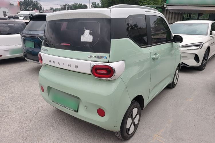 Used Wuling Hongguang MINIEV 2024 3rd Generation 215km Advanced Version Rear Right 45 Deg