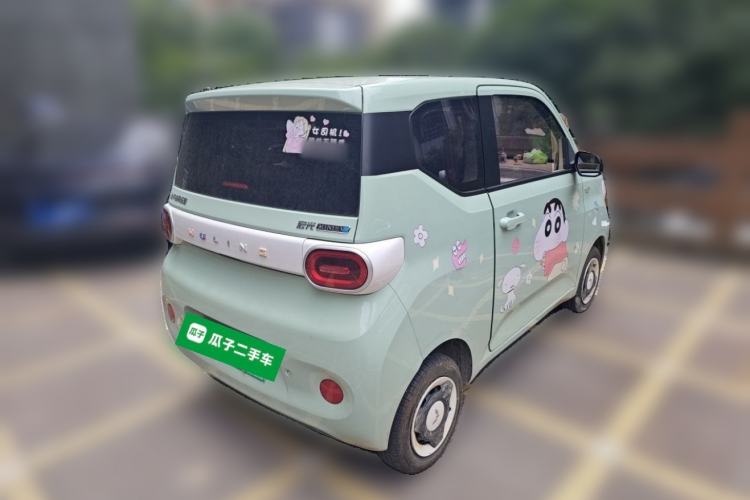 Used Wuling Hongguang MINIEV 2024 3rd Generation 215km Youth Edition Rear Right 45 Deg