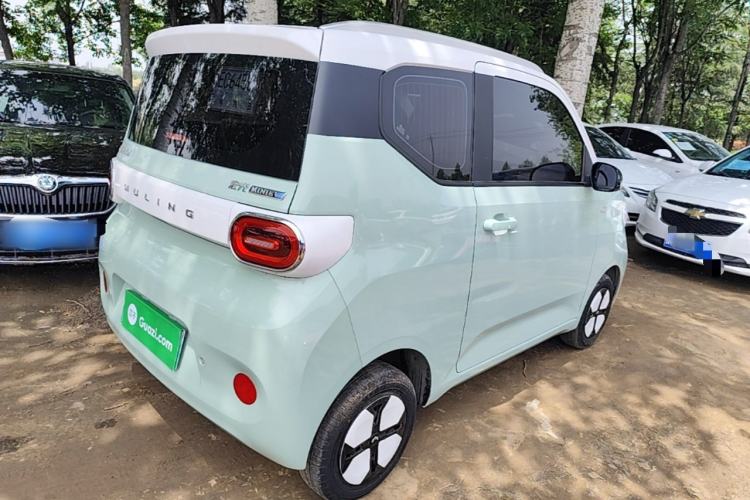 Used Wuling Hongguang MINIEV 2024 3rd Generation 215km Advanced Version Rear Right 45 Deg