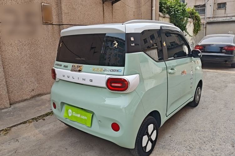 Used Wuling Hongguang MINIEV 2024 3rd Generation 215km Advanced Version Rear Right 45 Deg