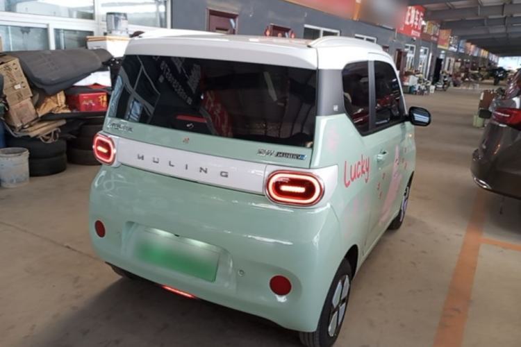 Used Wuling Hongguang MINIEV 2024 3rd Generation 215km Youth Edition Rear Right 45 Deg