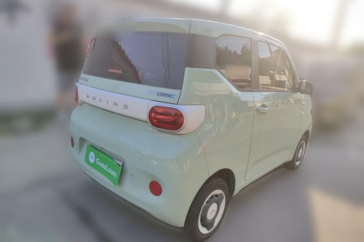 Used Wuling Hongguang MINIEV 2024 3rd Generation 215km Youth Edition Rear Right 45 Deg