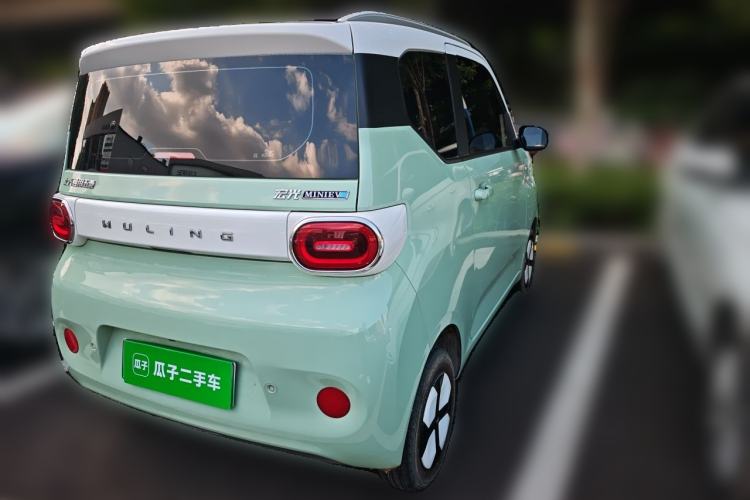 Used Wuling Hongguang MINIEV 2024 3rd Generation 215km Advanced Version Rear Right 45 Deg