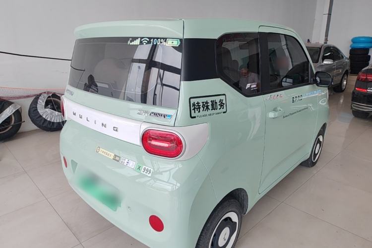 Used Wuling Hongguang MINIEV 2024 3rd Generation 215km Youth Edition Rear Right 45 Deg