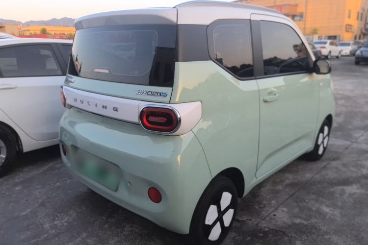 Used Wuling Hongguang MINIEV 2024 3rd Generation 215km Advanced Version Rear Right 45 Deg