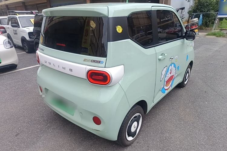 Used Wuling Hongguang MINIEV 2024 3rd Generation 215km Youth Edition Rear Right 45 Deg