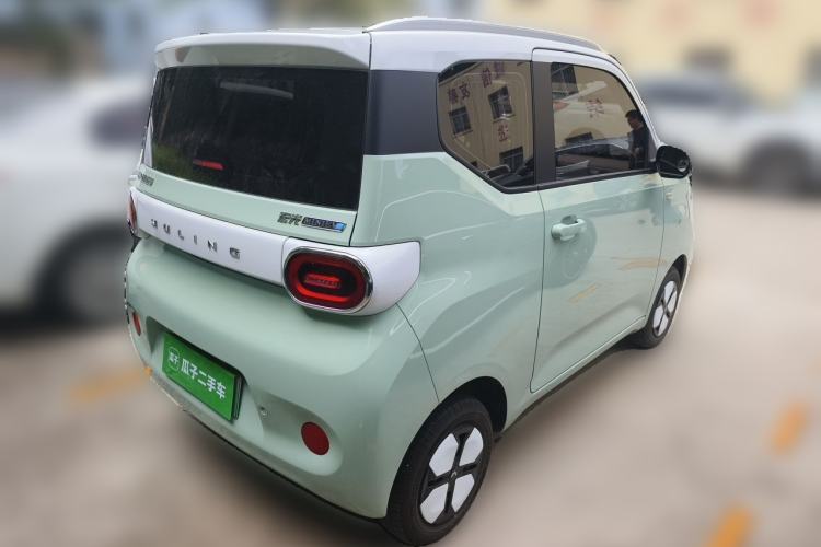 Used Wuling Hongguang MINIEV 2024 3rd Generation 215km Advanced Version Rear Right 45 Deg