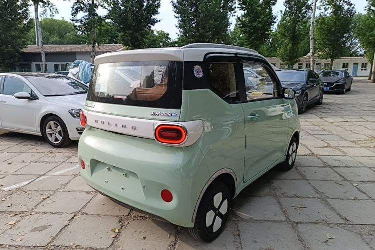Used Wuling Hongguang MINIEV 2024 3rd Generation 215km Advanced Version Rear Right 45 Deg