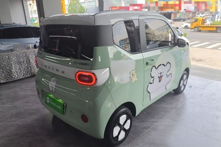 Used Wuling Hongguang MINIEV 2024 3rd Generation 215km Advanced Version Rear Right 45 Deg