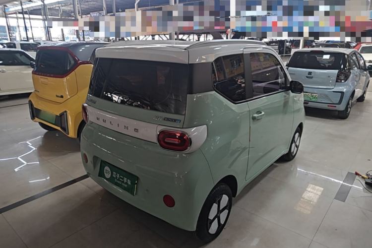 Used Wuling Hongguang MINIEV 2024 3rd Generation 215km Advanced Version Rear Right 45 Deg