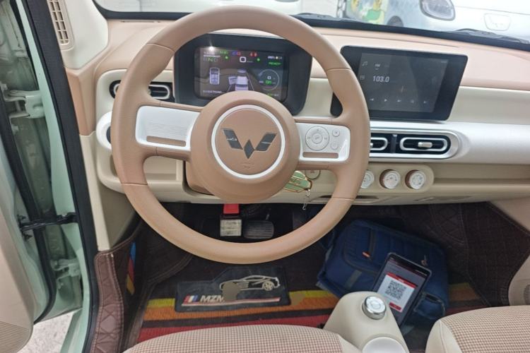 Used Wuling Hongguang MINIEV 2024 3rd Generation 215km Advanced Version Steering Wheel