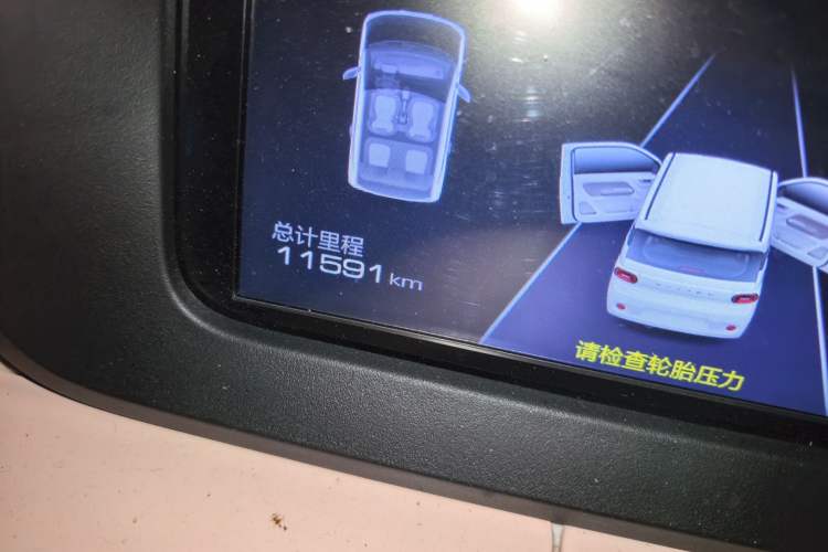 Used Wuling Hongguang MINIEV 2024 3rd Generation 170 km Odometer Close Up